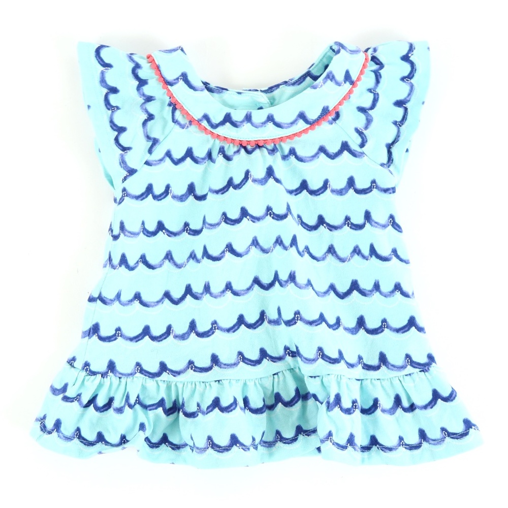 GYMBOREE tee, girls size 6-12M